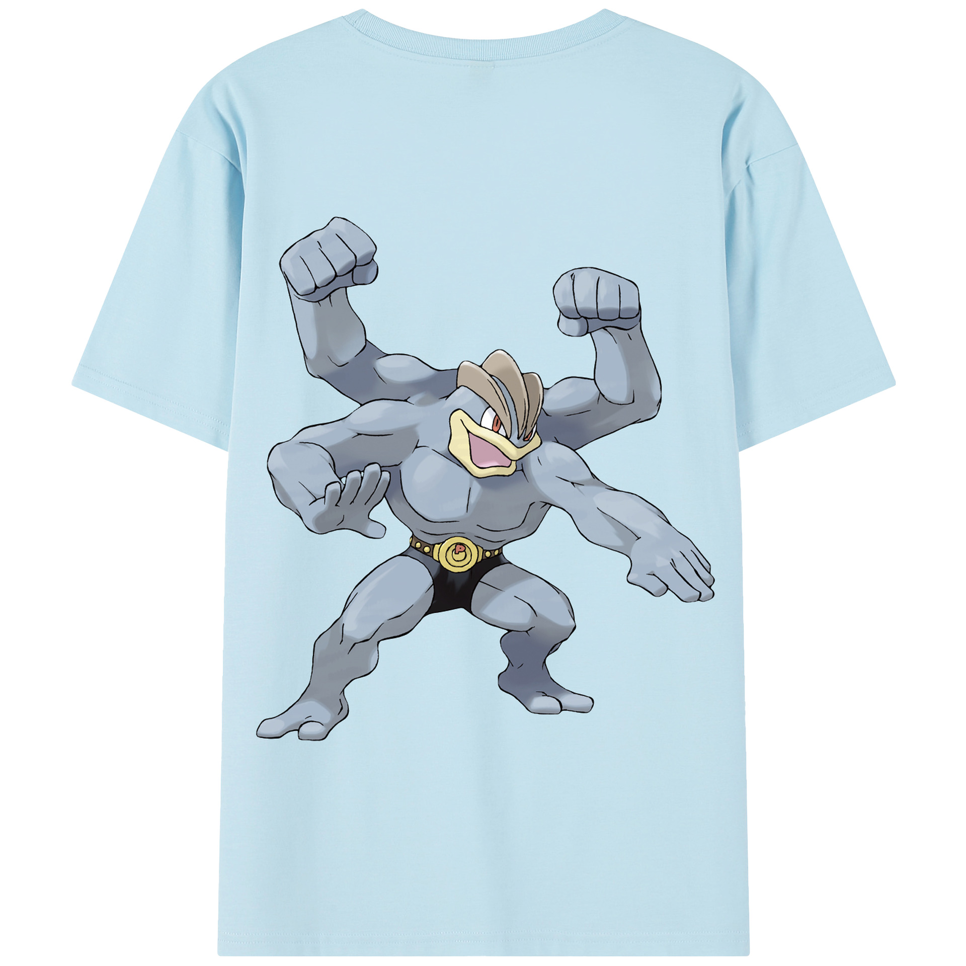 （画像用） ポケットモンスター Pokémon 綿100％半袖Tシャツ（背面プリント）